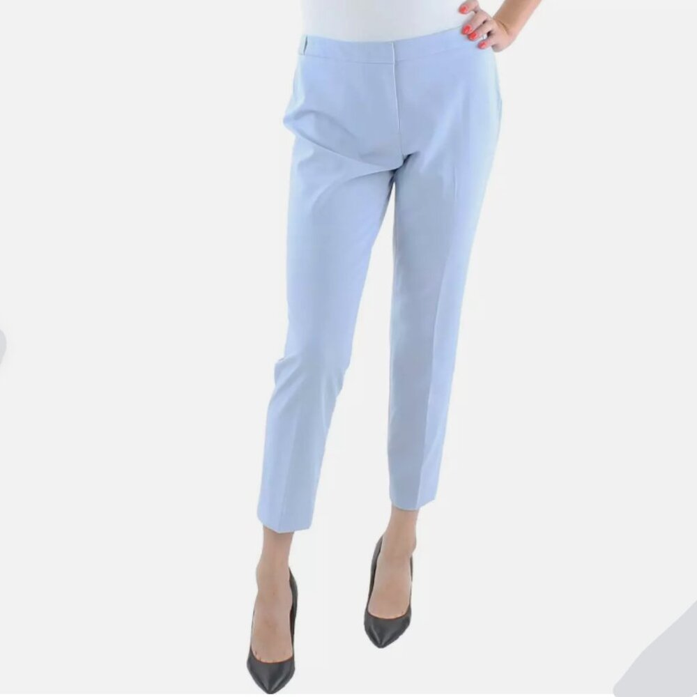 Brand New Women's Calvin Klein Suit Baby Blue Trousers Dress Pants